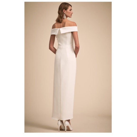 BHLD Midi Wrap Crepe Dress - Jude / Thompson - Picture 2 of 5